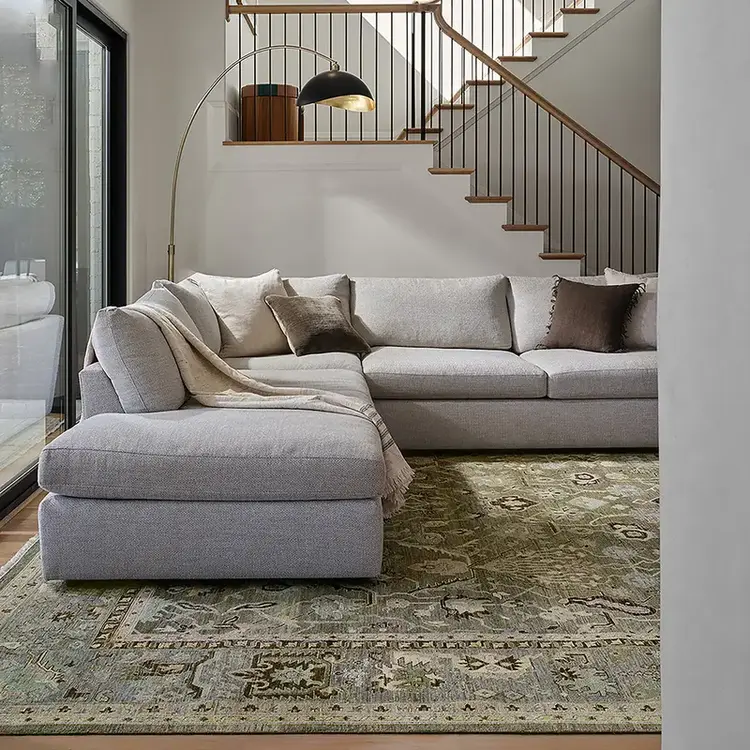 Britannia Rug in Eucalyptus 12