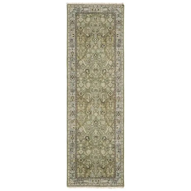Britannia Rug in Eucalyptus 12