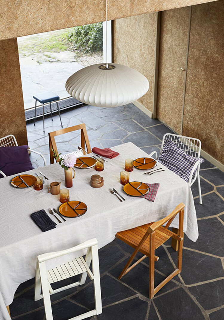 Off-White French Linen Tablecloth