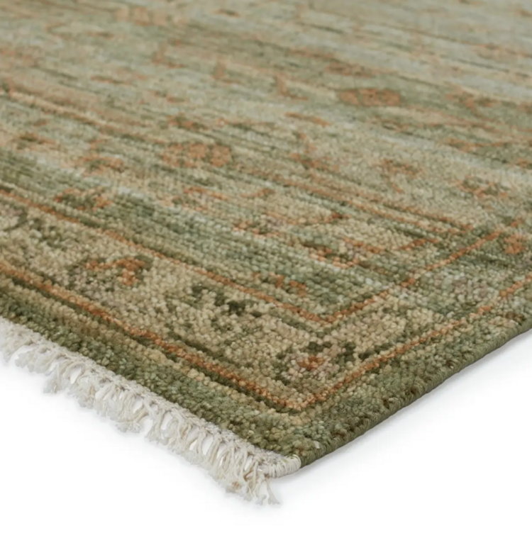 Charleston Hand-Knotted Wool Rug (3x10 in stock)