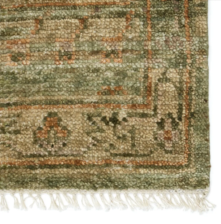 Charleston Hand-Knotted Wool Rug (3x10 in stock)