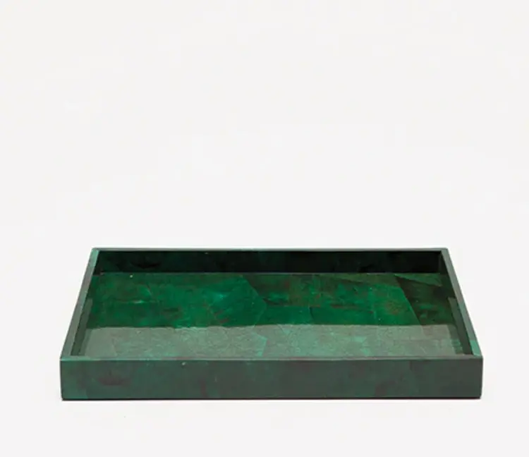 Jade Tray of Malachite