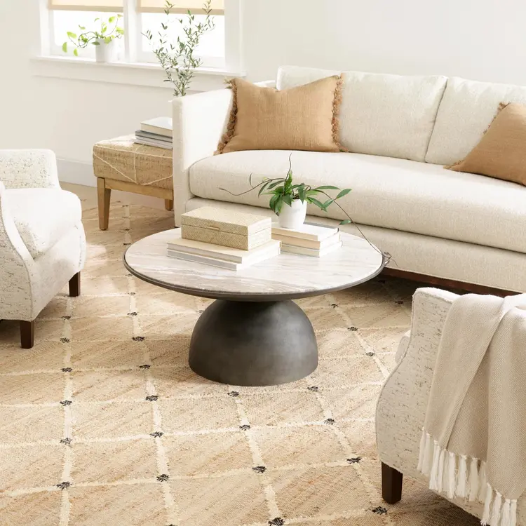 Kali Handwoven Jute Area Rug