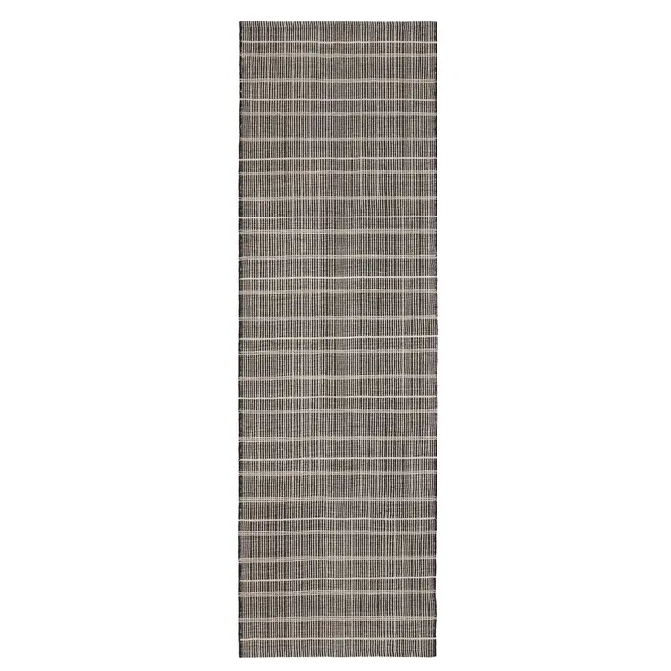 Samson Black Indoor/Outdoor Rug (3x5 in-stock)