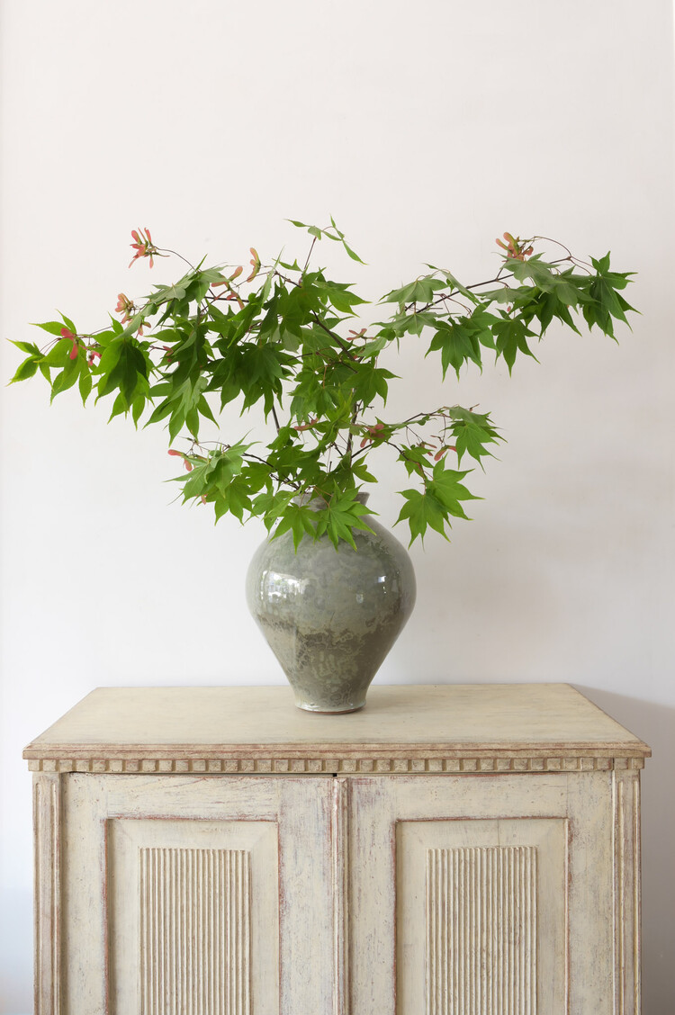 Christer Myrberg Large Spotted Glaze Moon Jar/Vase