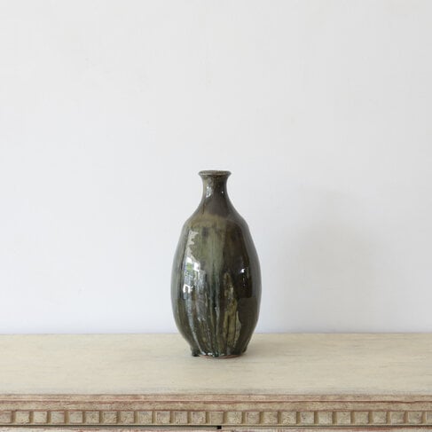 Christer Myrberg Tenmoku Vase (SOLD)