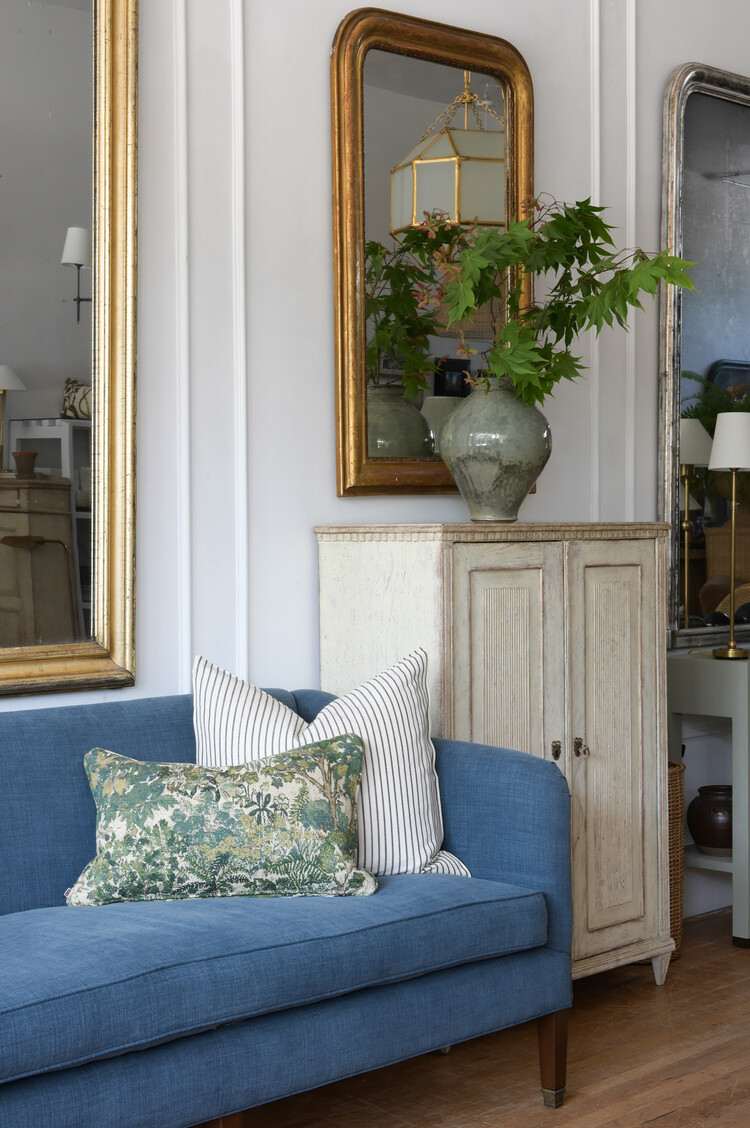 Sanderson Stumpery Tapestry Fern Cushion