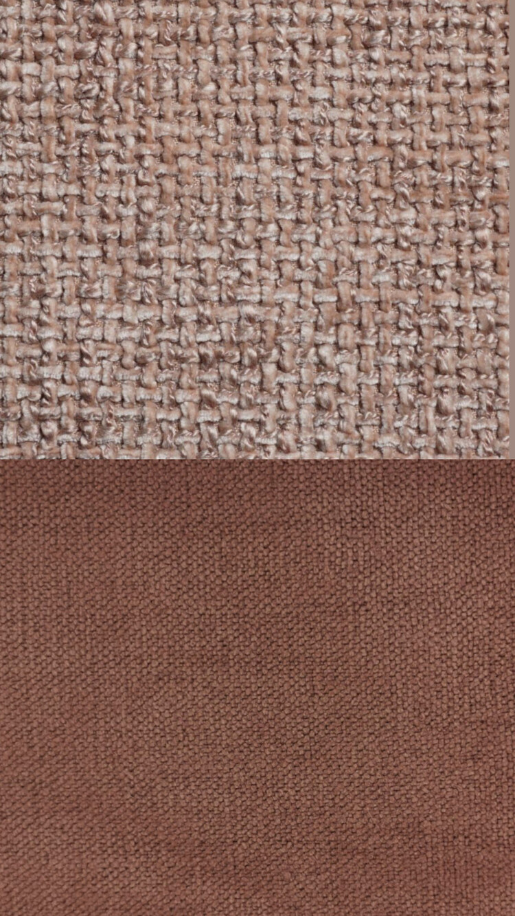 Bérengère Leroy Chenille French Overlay Mattress or Sofa Cover in Rose