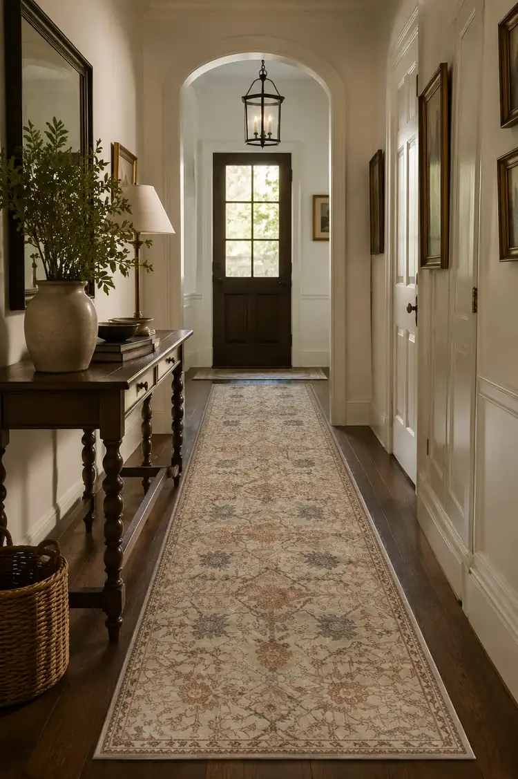 Lourmarin Hand-Knotted Wool Rug  (3x10 in stock)