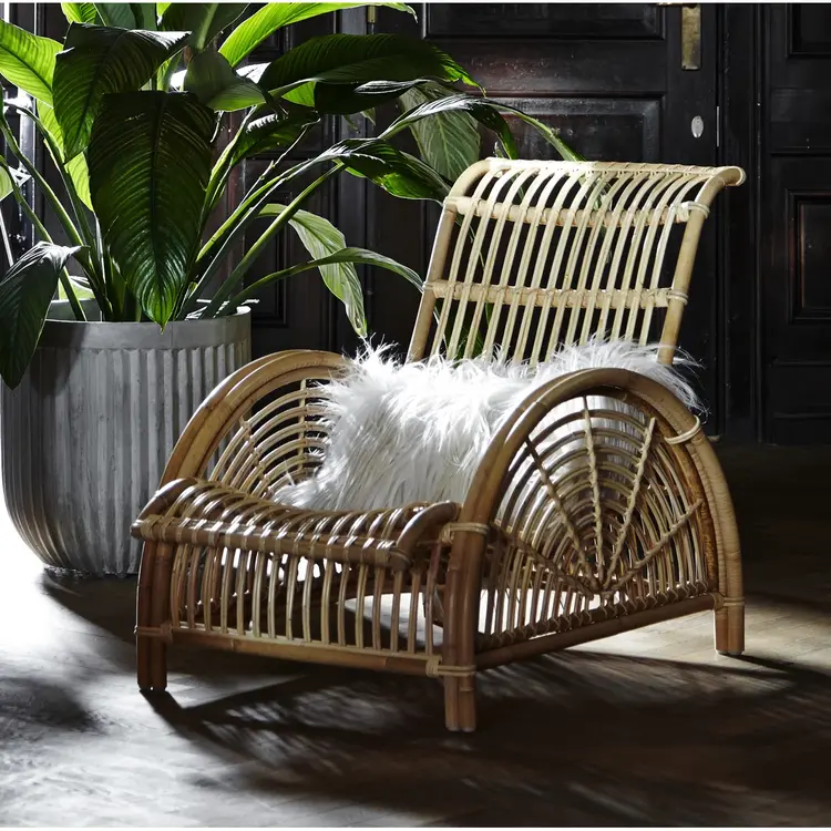 Paris Rattan Lounge Chair