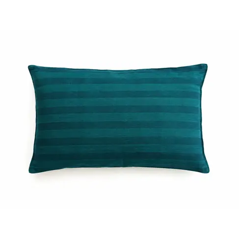 Emerald Green Stripe Cushion