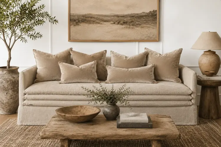 Bérengère Leroy Endless Nights 90" Long Sofa