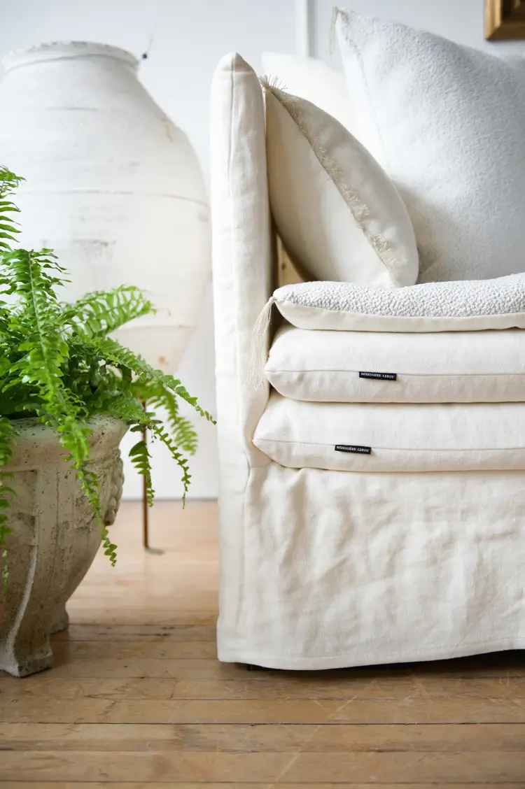 Bérengère Leroy Endless Nights 90" Long Sofa