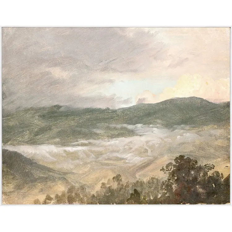Landscape C. 1865, framed print by F. Church