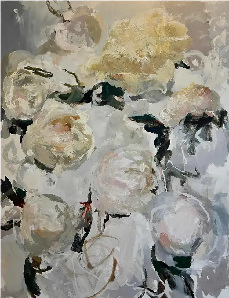 'To Be Fluent In Blooming' painting