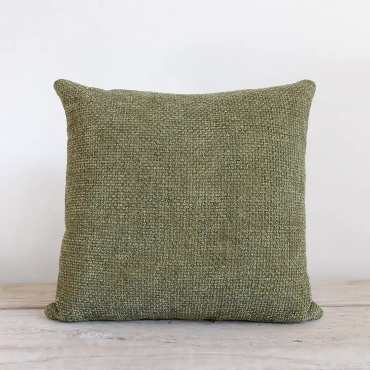 Bérengère Leroy Bérengère Leroy Zahara Cushion in Anis Green