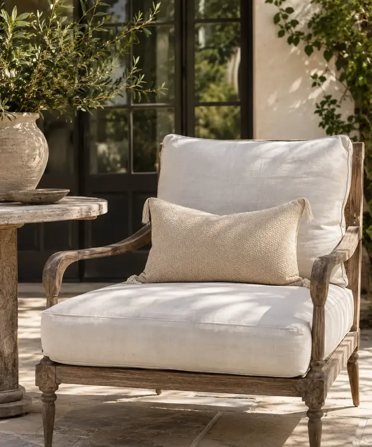 Bérengère Leroy Push Indoor/Outdoor Lumbar Cushion