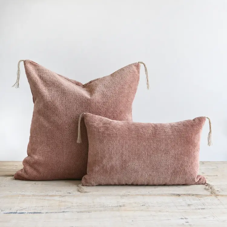 Bérengère Leroy Recycled Rock  Cushion in Cappacino