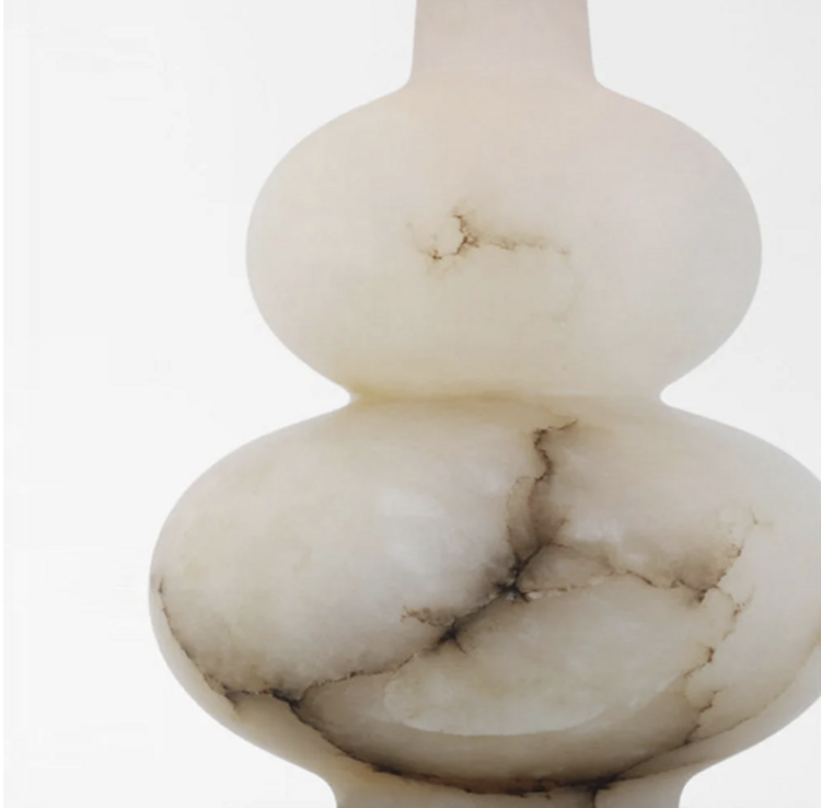 Ciccio Alabaster Large Table Lamp