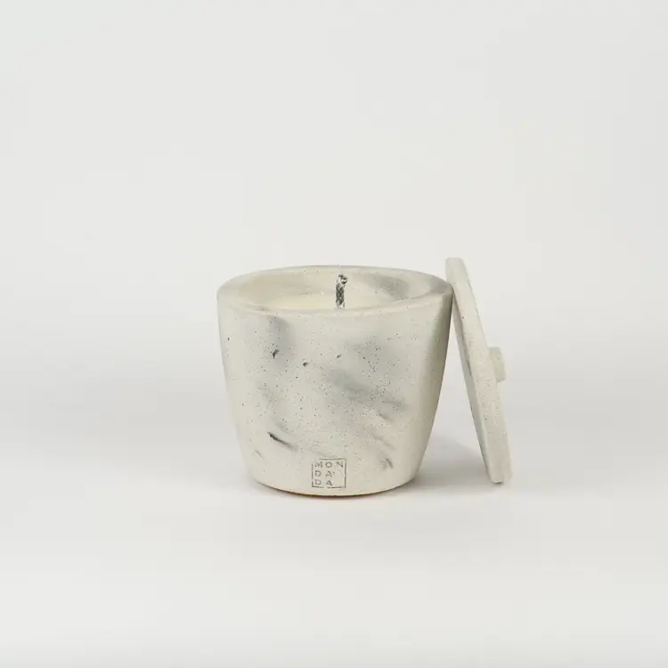 Outdoor Candle Neutral Small with Lid
