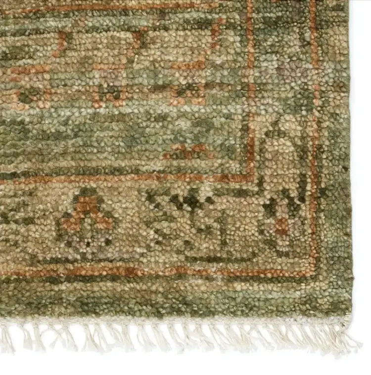 Charleston Hand-Knotted Wool Rug (3x10 Toasted in stock)