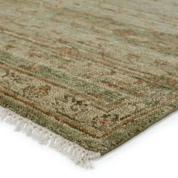 Charleston Hand-Knotted Wool Rug (3x10 Toasted in stock)
