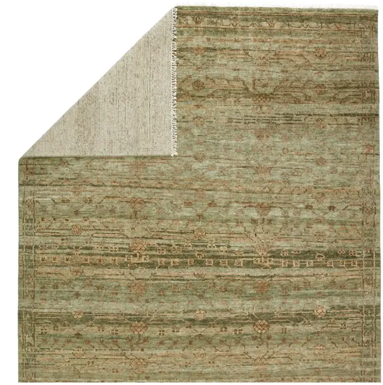 Charleston Hand-Knotted Wool Rug (3x10 Toasted in stock)