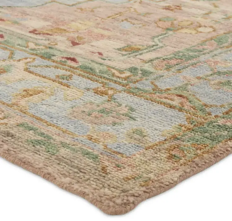 Charleston Hand-Knotted Wool Rug (3x10 Toasted in stock)