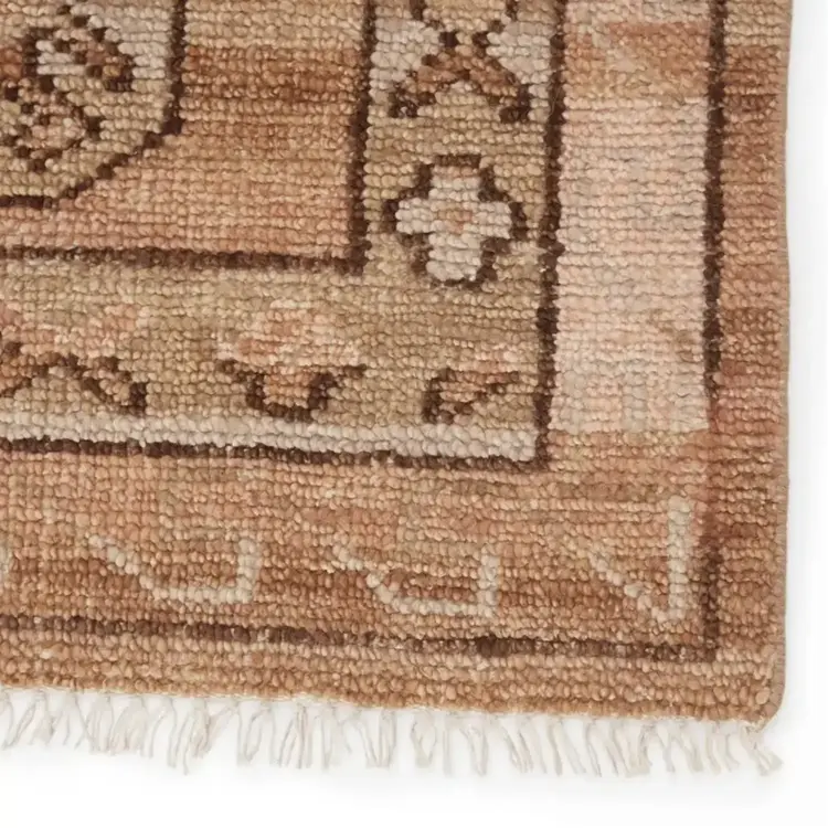 Charleston Hand-Knotted Wool Rug (3x10 Toasted in stock)