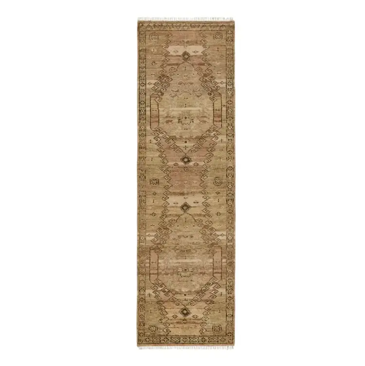 Charleston Hand-Knotted Wool Rug (3x10 Toasted in stock)
