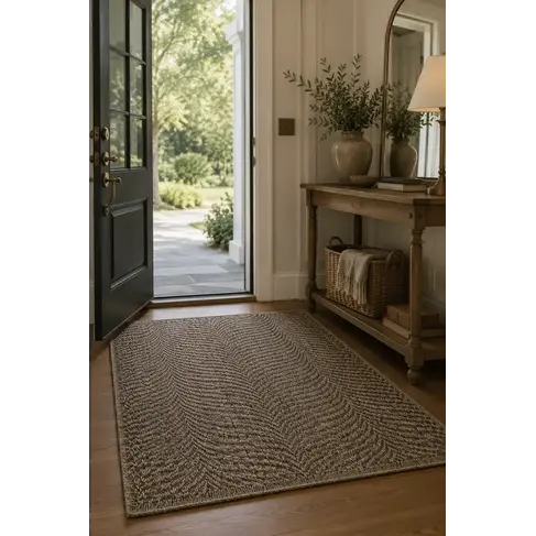 Sisal Wave Rug in Greige (3x5 in stock)