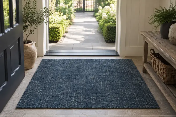 Crosshatch Wool Rug (3x5 showroom piece available)