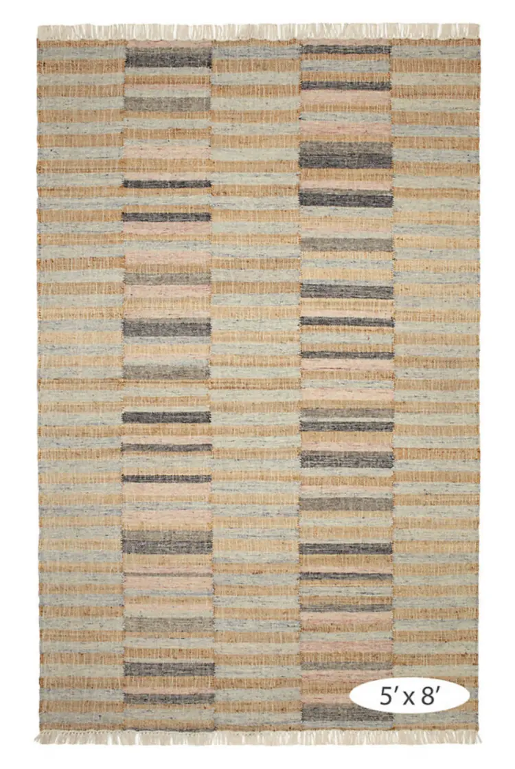 Ravel Stripe Wool Rug