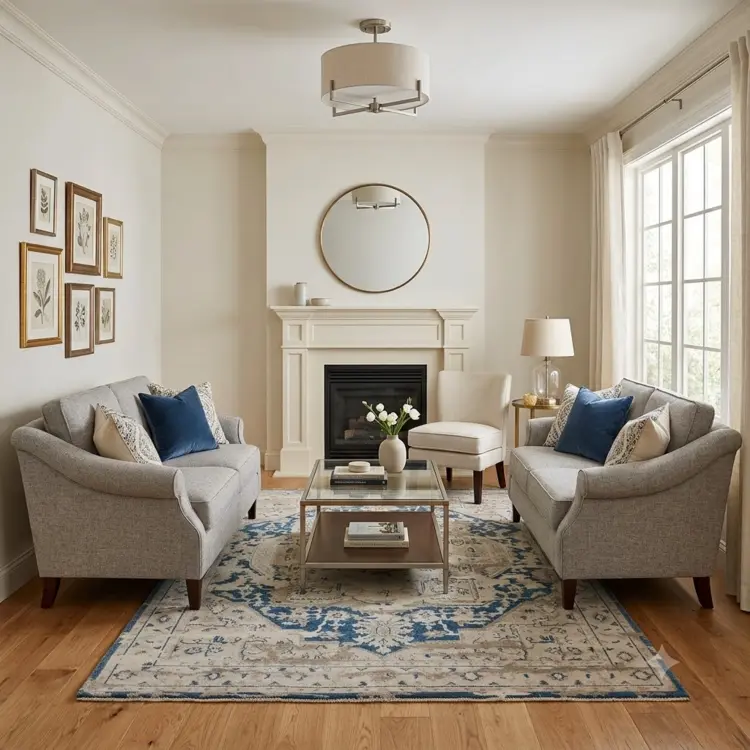 Merano Rug in Driftwood (6x9" showroom piece available)