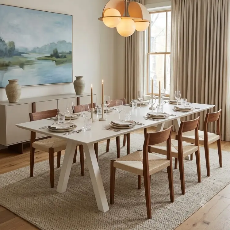 Max Dining Table 72", 84" or 96"