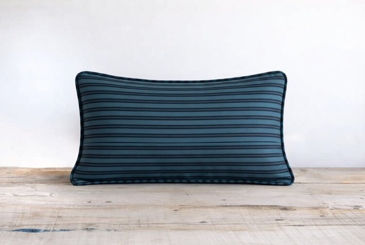 Burnley Overdye Stripe Pillow
