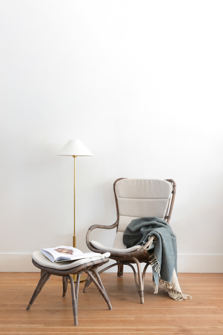Monet Lounger & Footstool with Cushion