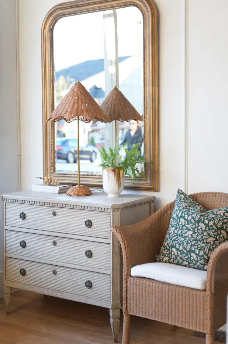 Classic Rattan Chair in Natural Loom w cushion