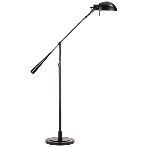 Equilibrium Floor Lamp - Black Nickel