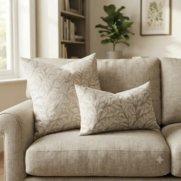 William Morris Willow Bough Cushion
