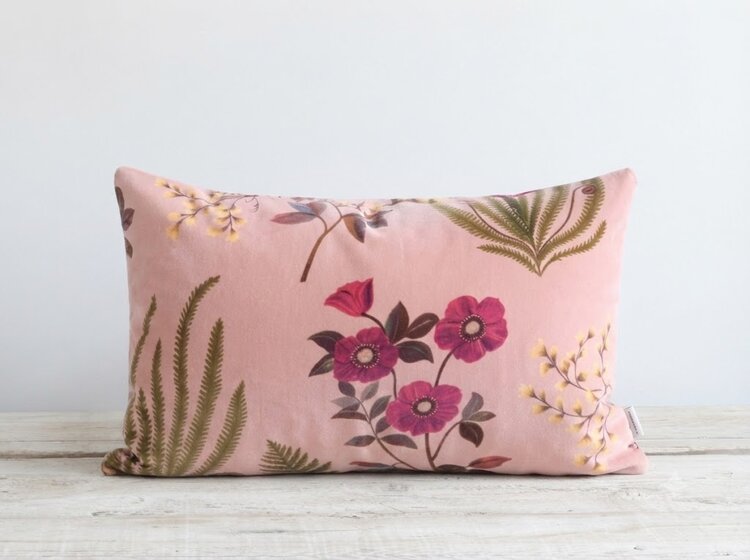 Liberty Botanical Floral Velvet cushion