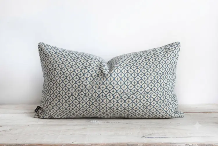 Corfu Lagoon Cushion 16x24"