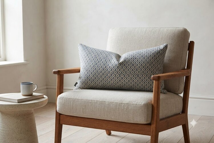 Corfu Lagoon Cushion 16x24"