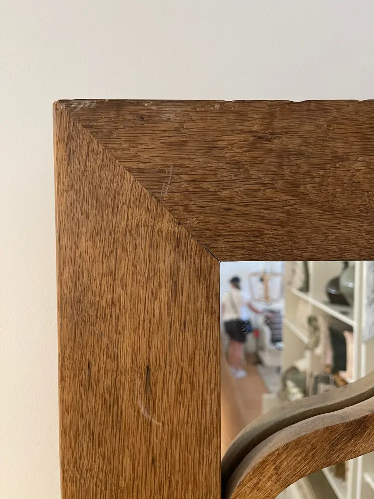 Antique Window Frame Mirror 33" x 61"