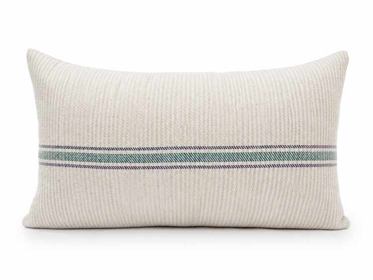Vintage Grainsack Cushion 12x21"