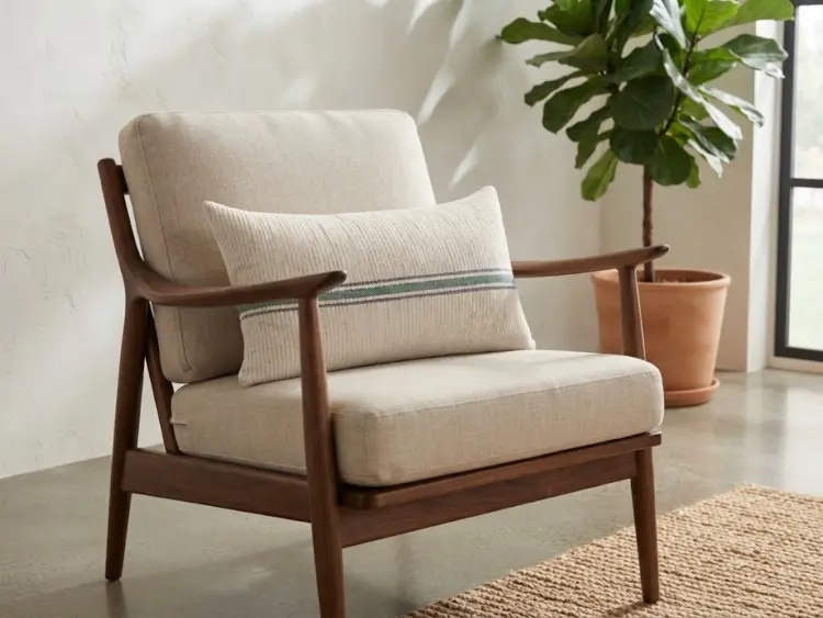 Vintage Grainsack Cushion 12x21"