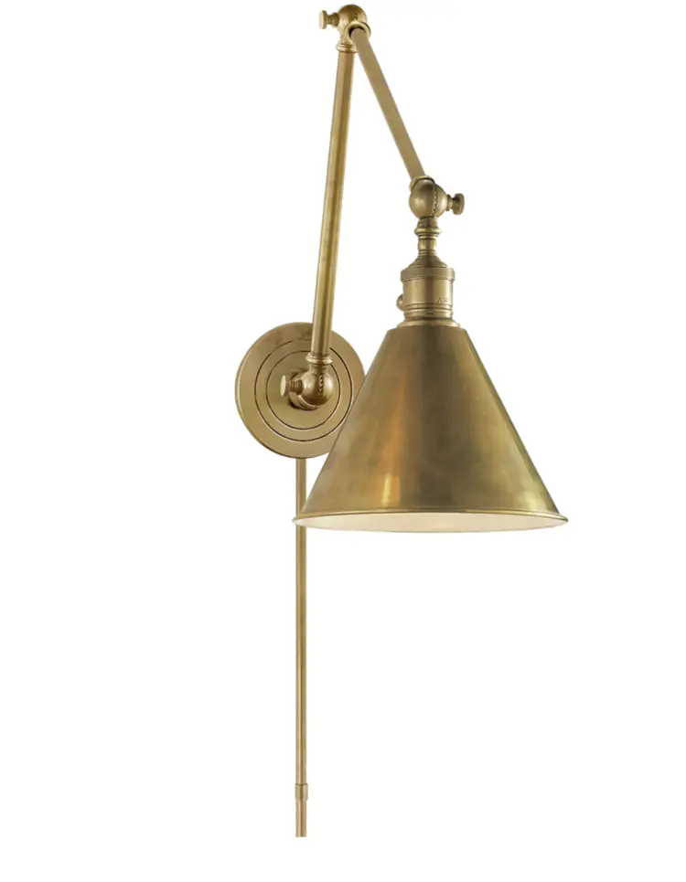 Boston Functional Double Arm Library Light (showroom display)
