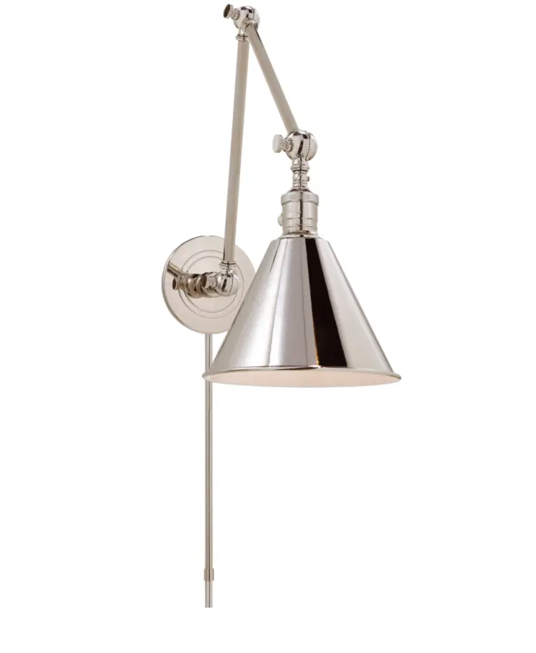 Boston Functional Double Arm Library Light (showroom display)