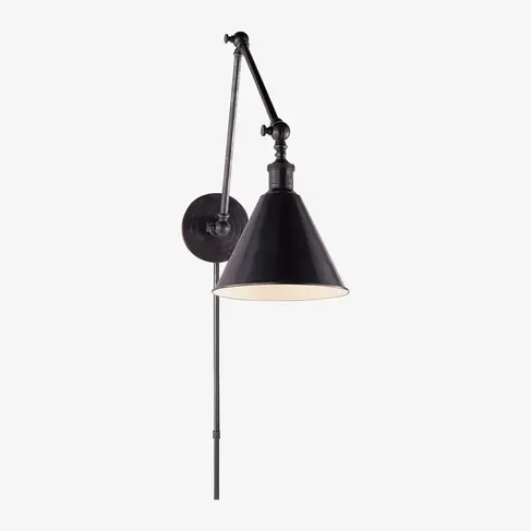 Boston Functional Double Arm Library Light (showroom display)