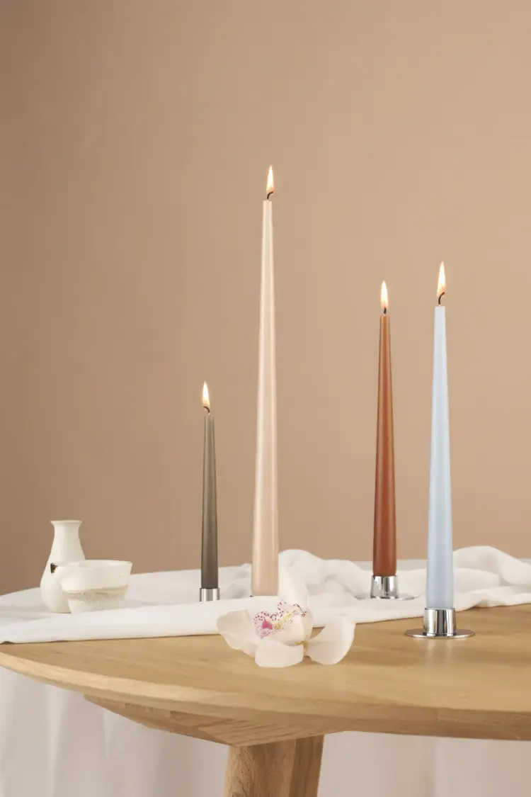 E&E Taper Candle set of 2- Fall 2026 new colours